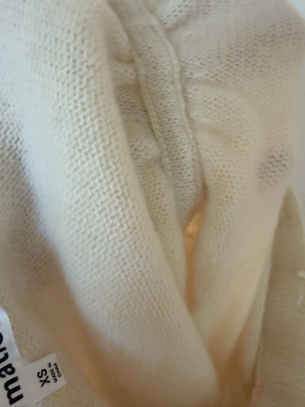 Reformation Sable cashmere Strapless Cream Tulle Mini Dress - Picture 8 of 9